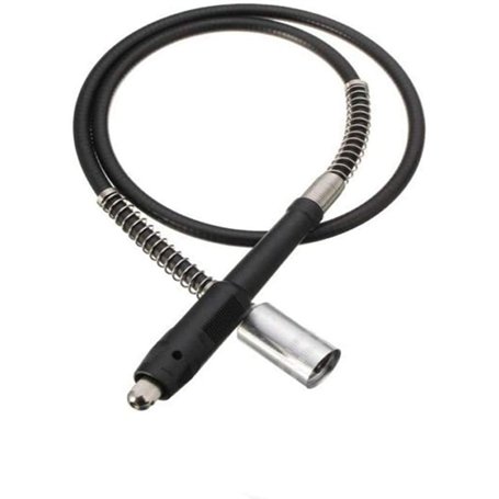 Chiloskit Mandrin d'extension flexible sans clé pour meuleuse M19 x 2 mm compatible avec outil rotatif Dremel