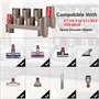 Ninthseason Support Accessoires Brosses Outils Attachement Organisateur Station D'accueil Mural Support pour Dyson Gen5 V15 V12 