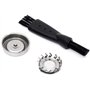 Jieddey Brosses de Nettoyage de Rasoir,12 PCS Razor Brush Rasoir Rasoir Electrique Rasoir Tondeuse en Nylon Nettoyant Electrique