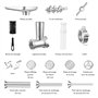 AMZCHEF Hachoirs à viande Accessoires pour ZM1501 et GM3001 Extracteur de jus 3 en 1 - ZM1501 Accessoires - GM3001 Accessoires -