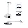 Deselen Support Videoprojecteur Plafond et Support Mural, Montage Facile, Universel Pied Videoprojecteur, pour Videoprojecteur 4