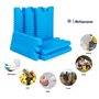 Anstore Lot de 6 Pains de Glace Blocs Réfrigérants de 16 x 9 x 2 cm/210 ML, Blocs Réfrigérants pour Glacières, Réutilisable Conc