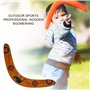 Boomerang en Bois en Forme de V Boomerang en Plein Air Volant Enfants Jouet Volant Bois pour Sports de Plein Air Boomerang pour 