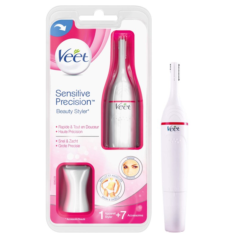 Veet Sensitive Précision Beauty Styler Rasoir Electrique Femme Maillot/Sourcils Packaging Français