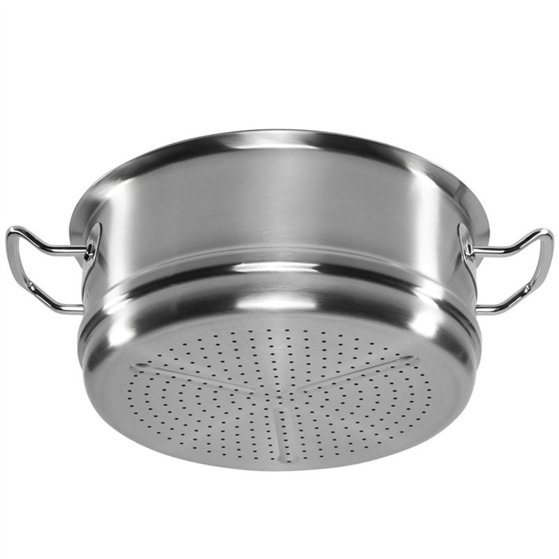 Image secondaire de Fissler Original-Profi Collection Panier Vapeur en Acier Inoxydable (Ø 28 cm), Insert Perforé pour Cuit-Vapeur Compatible Induct