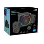 Speedlink GRAVITY CARBON RGB - 2.1 Système de Haut-Parleurs 2.1 avec Subwoofer, Bluetooth et jack 3,5mm AUX, 120 W, RGB Enceinte