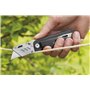 Westcott E-84034 00 Multitool Cutter multifonction Couteau multifonction Lame Drop-Point 7,5 cm Scie pliante 7,5 cm Tournevis Lu