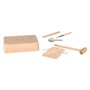 moses. Expedition Nature - Kit de fouilles de fossiles - Bloc de plâtre avec 5 fossiles Authentiques - Kit d'excavation avec Out