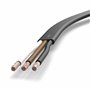Auprotec Câble de véhicule 5 m - 3 x 0,75 mm² - Câble plat 3 fils - Câble électrique FLRYY - Pour remorque de voiture