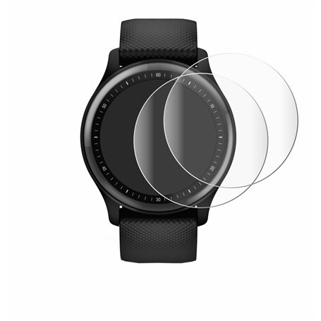 brotect Protection Intégrale 3D Incurvé pour Garmin Vivomove Sport (2 Pièces) - Couverture Complète