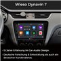 DYNAVIN Android Autoradio GPS pour Skoda Octavia III Mk3: 10,1 Pouces OEM Radio avec Wireless CarPlay et Android Auto | Head-up 
