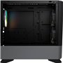 COUGAR GAMING | BOITIER PC GAMING | MG 140 AIR RGB NOIR MINI TOUR - Inclus 3 ventilateurs ARGB - Éclairage RVB - Contrôleur LED