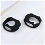 eMagTech Lot de 3 Coques de Protection en Silicone pour Montre connectée Garmin Forerunner 235 735XT Noir