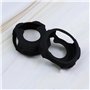 eMagTech Lot de 3 Coques de Protection en Silicone pour Montre connectée Garmin Forerunner 235 735XT Noir