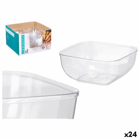 Set de Bols Leknes CK80688 Transparent Plastique 800 ml 15