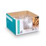 Set de Bols Leknes CK80688 Transparent Plastique 800 ml 15,3 x 7 x 15,3 cm (24 Unités)