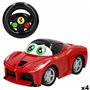 Voiture Télécommandée Ferrari 21 x 10 x 11 cm (4 Unités)