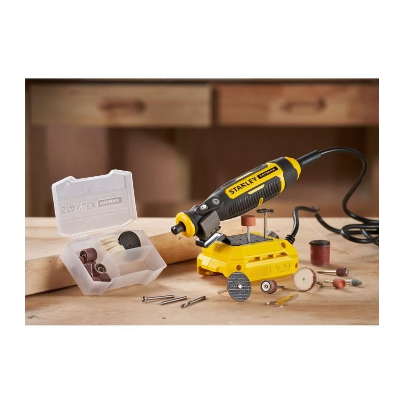 Image secondaire de Outil rotatif - STANLEY - SFMCE030B-XJ - 18V - 6700/34000 trs/min - Sans batterie