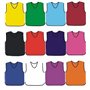 Lot de 10 bavoirs d'entraînement de football pour enfants - Tailles juniors - Pour entraînement - En maille - Pour le netball, l
