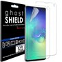 TECHGEAR [2 Pack] Protection Écran Galaxy S10 [ghostSHIELD] Film de Protection Souple en TPU avec Protection Totale de l’Écran C