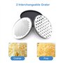 DIFCUL Râpe à Fromage, râpe pour Cuisine avec Couvercle de 2 Tailles, Râpe à Fromage avec récipient pour Aliments et Couvercle H