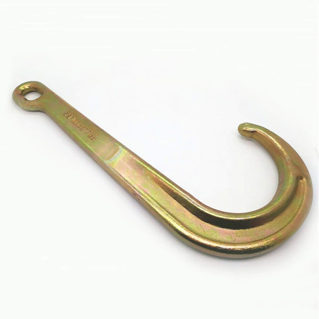 Obstacles Voiture Crochet de remorque Type J Chaîne Suspendue Crochet Double 4T