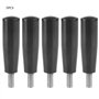 5 Pièces M6 * 50 Outil Accessoire De Remplacement De Fraiseuse De Filetage Poignée Rotative De Bakélites Poignée De Fraisage De