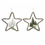 Décorations de Noël DKD Home Decor Rotin (2 pcs) (43 x 10 x 43 cm)