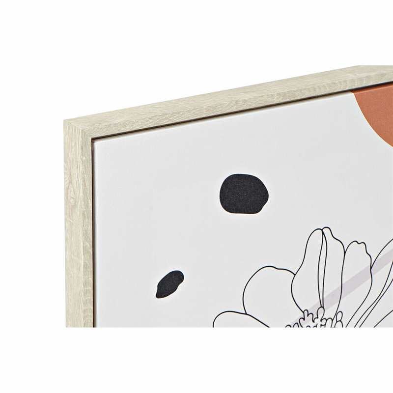 Image secondaire de Cadre DKD Home Decor S3018016 Abstrait (40 x 2,5 x 50 cm) (4 Unités)