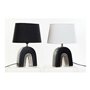 Lampe de bureau DKD Home Decor Céramique Noir Polyester (20 x 20 x 31 cm) (2 pcs)