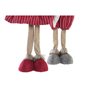 Figurine Décorative DKD Home Decor Noël Renne Polyester (20 x 10 x 58 cm) (2 Unités)