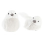Décorations de Noël DKD Home Decor Mousse Oiseau Plume (10 x 6 x 8 cm) (2 Unités)