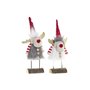 Décorations de Noël DKD Home Decor Polyester Renne (8 x 5 x 23 cm) (2 Unités)