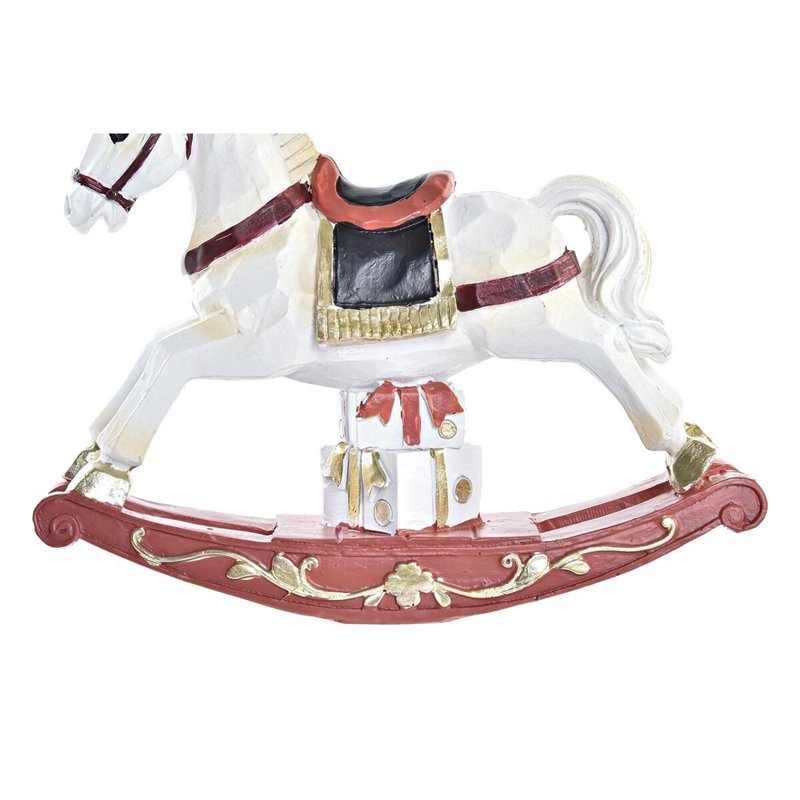 Image secondaire de Décorations de Noël DKD Home Decor Cheval Résine (14 x 4 x 11 cm) (2 Unités)