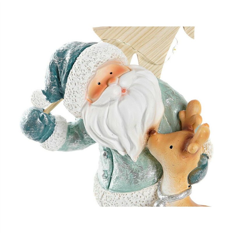 Image secondaire de Décorations de Noël DKD Home Decor Résine (18 x 11 x 23,5 cm) (3 Unités)