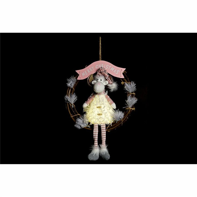 Image secondaire de Décorations de Noël DKD Home Decor Rotin (37 x 10 x 38 cm) (3 Unités)