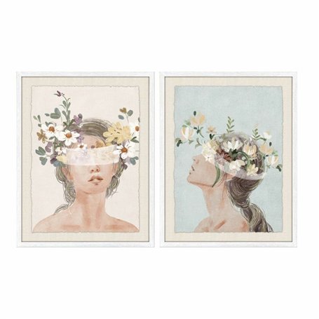 Cadre DKD Home Decor Tête (55 x 2