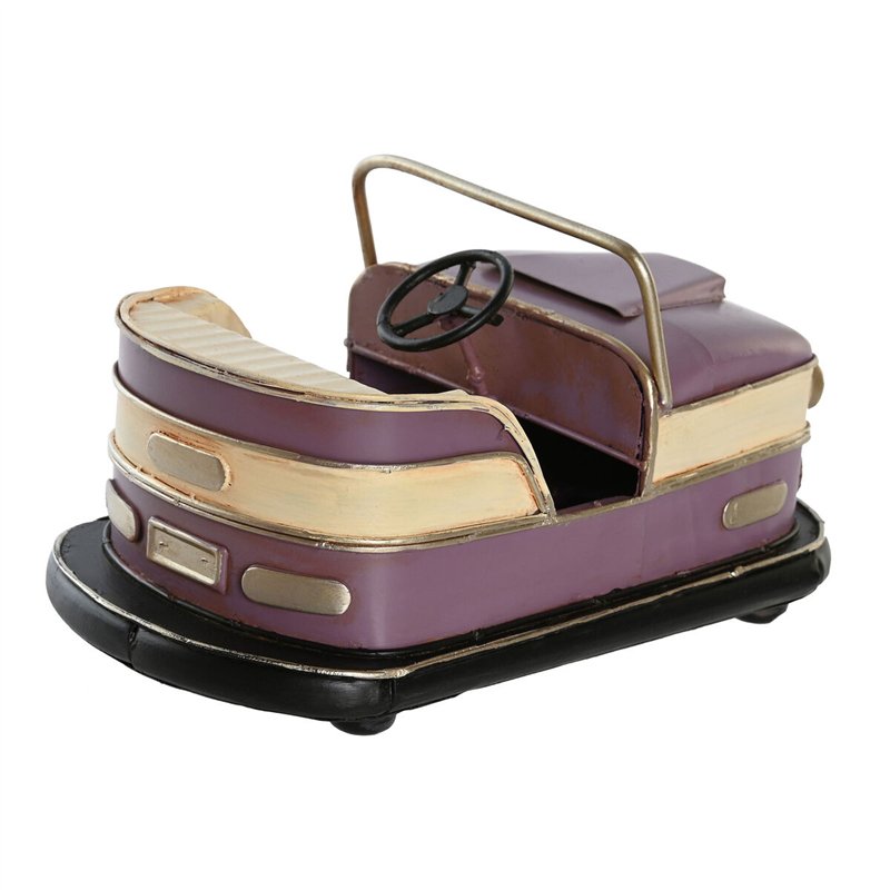 Image secondaire de Figurine Décorative DKD Home Decor Bleu Rose Lila Vintage 19,5 x 11 x 9,5 cm (3 Unités)