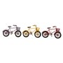 Figurine Décorative DKD Home Decor Jaune Rouge Lila Bicyclette Vintage 16