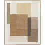 Cadre Home ESPRIT Marron Beige Abstrait Urbaine 80 x 4,5 x 100 cm (2 Unités)