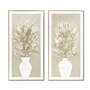Cadre Home ESPRIT Blanc Beige Vase Traditionnel 62 x 4