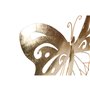 Décoration murale Home ESPRIT Doré Papillon 43 x 2 x 33 cm (4 Unités)