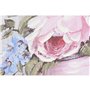 Cadre Home ESPRIT Vert Rose Roses Romantique 60 x 3 x 60 cm (4 Unités)