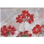Cadre Home ESPRIT Blanc Marron Rouge Cottage 40 x 3 x 50 cm (4 Unités)