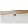 Cadre Home ESPRIT Blanc Marron Gris Eléphant Colonial 80 x 3,5 x 80 cm (2 Unités)