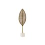 Figurine Décorative Home ESPRIT Blanc Doré Feuille d'une plante 19 x 7