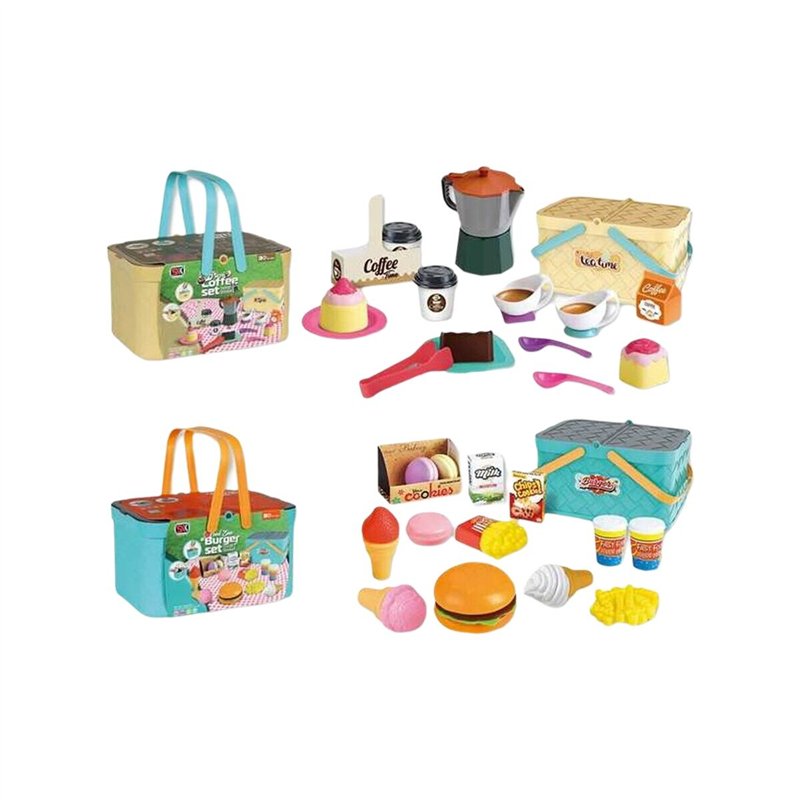 Set de jouets alimentaires 23 x 23 x 16 cm