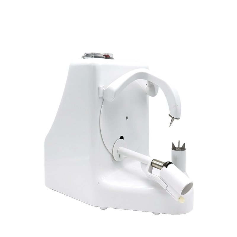 Image secondaire de pelamatic Orange Peeler Professionnel, Éplucheur de fruits et légumes en acier inoxydable électrique, blanc 2022, OPP-002