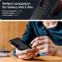 Spigen Liquid Air P Coque Compatible avec Samsung Galaxy S21 Ultra - Noir
