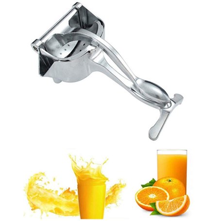 XKONG Juicer manuel en métal - Presse-fruits - Portable - Outil de pressage de fruits - Extracteur haute performance